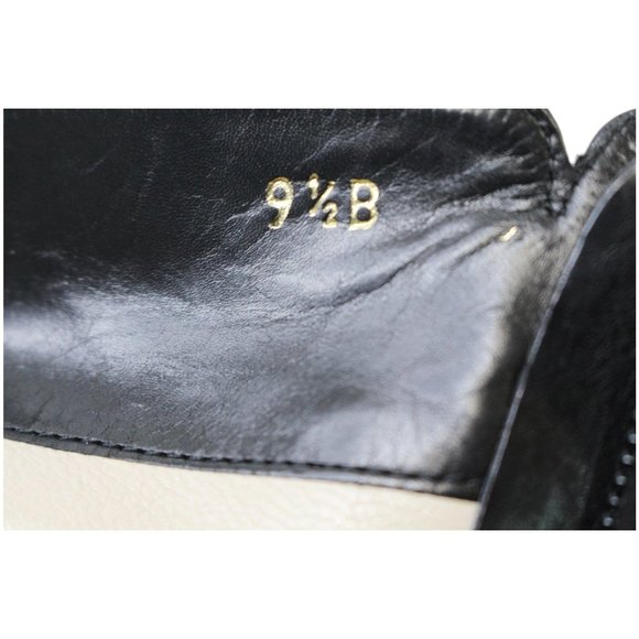 CHANEL Ankle Leather Zip Boots Black US 9.5 - Picture 7 of 8